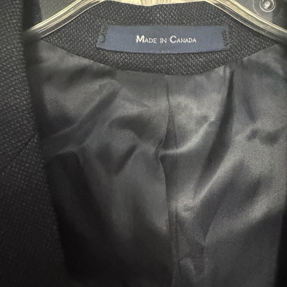 Polo by Ralph Lauren Black Sport Coat with Notched Lapels 100% wool - Picture 5 of 6